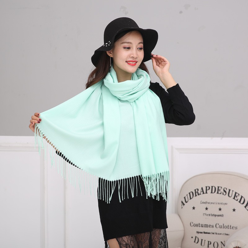 Khăn Cashmere Chất Len Dệt Mịn tienich