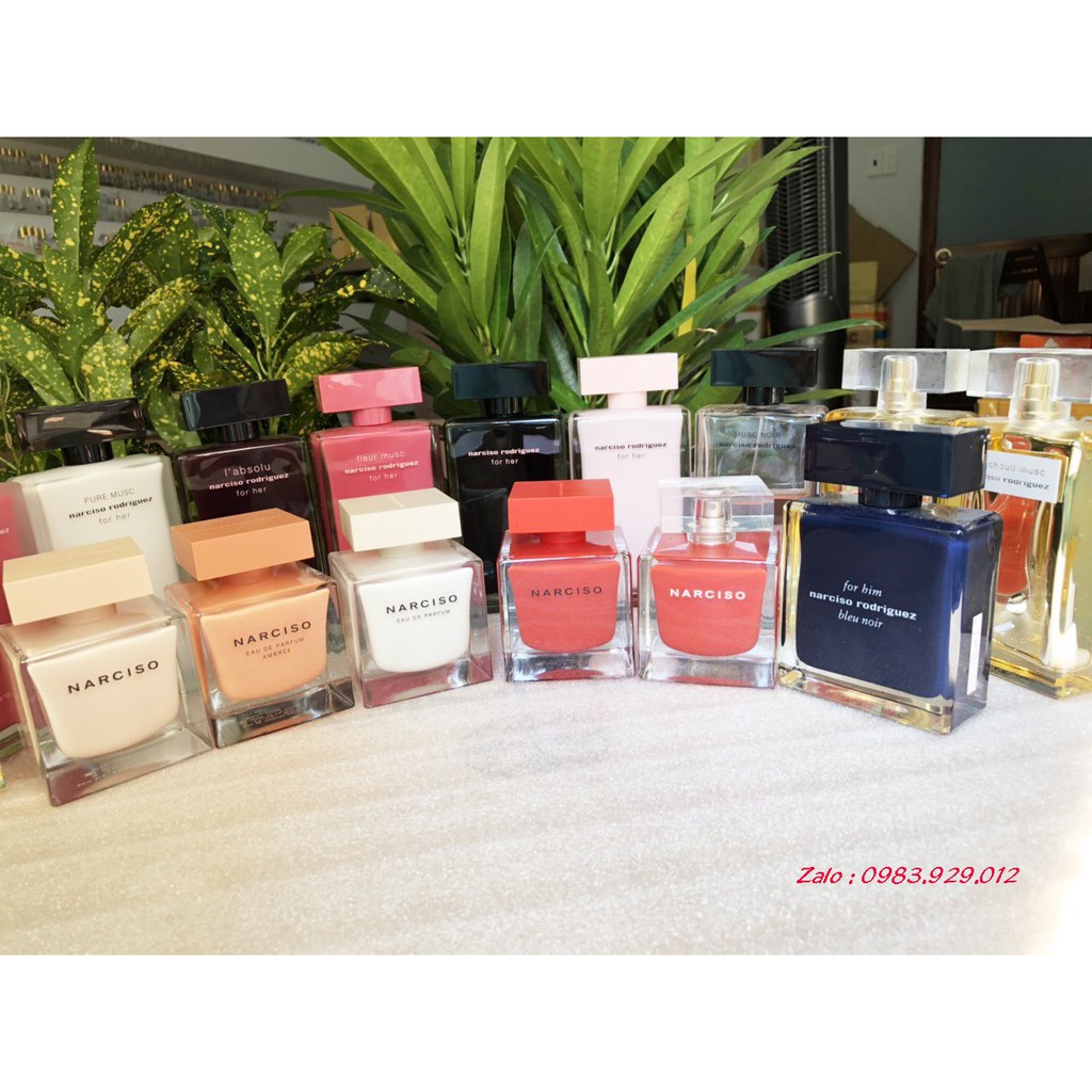 [Mẫu thử 10ml] Nước hoa Narciso các mùi