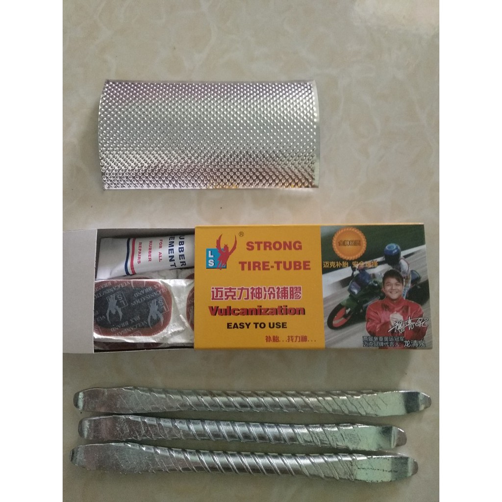 Bộ Vá Xe Không Bơm