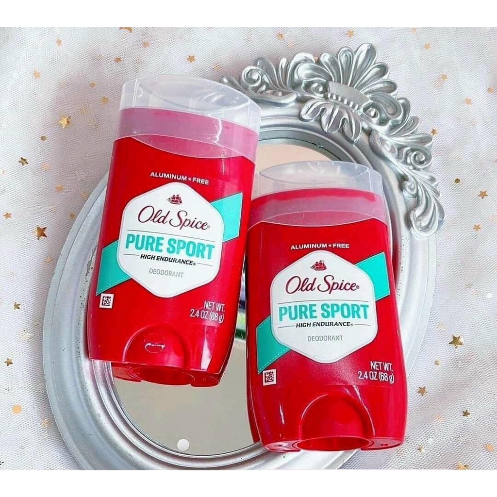 Old Spice Pure Sport High Endurance - Sáp Khử Mùi Cơ Thể Cho Nam 68g