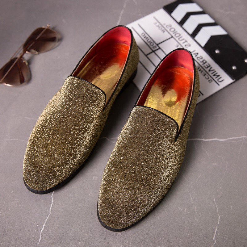 Elegant fashion leather loafers for men