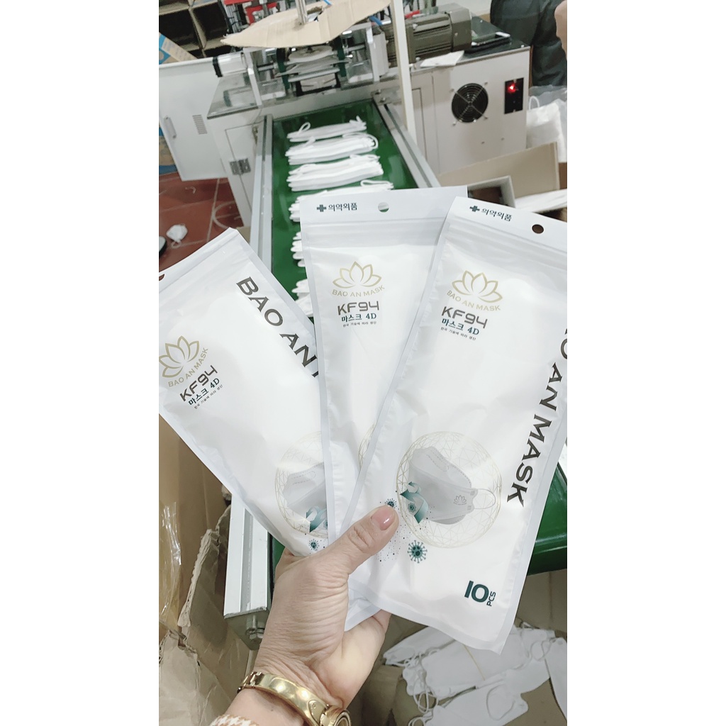 Set 50 Chiếc Khẩu trang 4 Lớp KF94 UNI MASK Chống Bụi Mịn