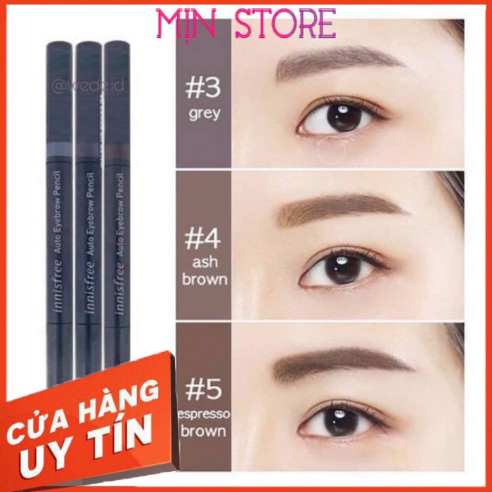 Innisfree ⏩ Chì kẻ mày Innisfree Auto Eyebrow Pencil | BigBuy360 - bigbuy360.vn