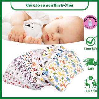 Gối cao su chống méo đầu cho bé