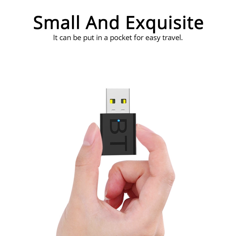 Bộ Thu Phát Tín Hiệu Bluetooth 5.0 Cho Tv Pc Xe Hơi