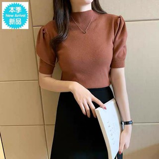 Áo len tay bồng cho nữ