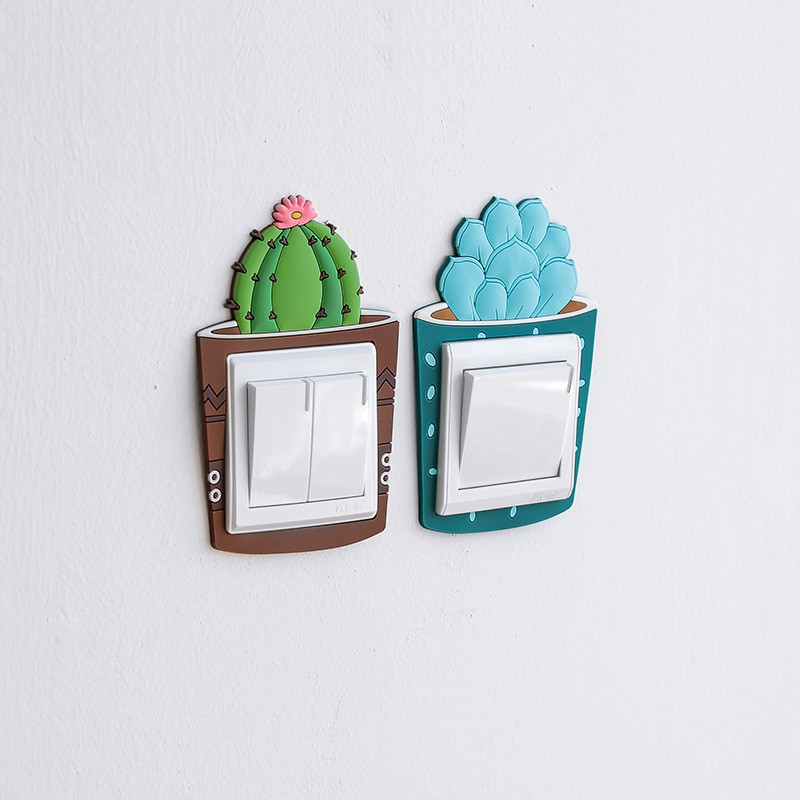 Miếng dán công tắc - trang trí phòng khách