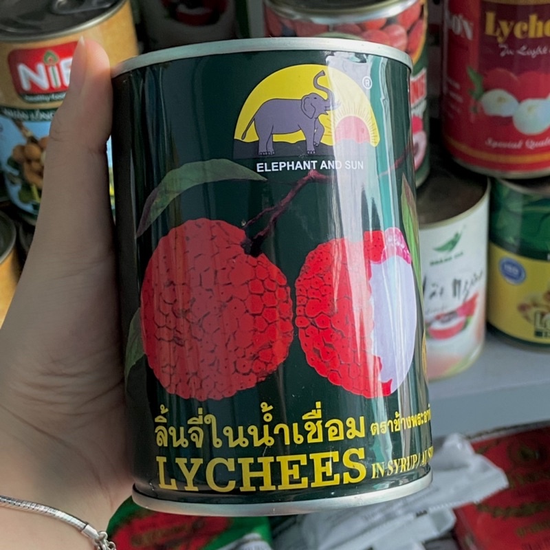 VẢI NGÂM LYCHEES THÁI LAN - 565g