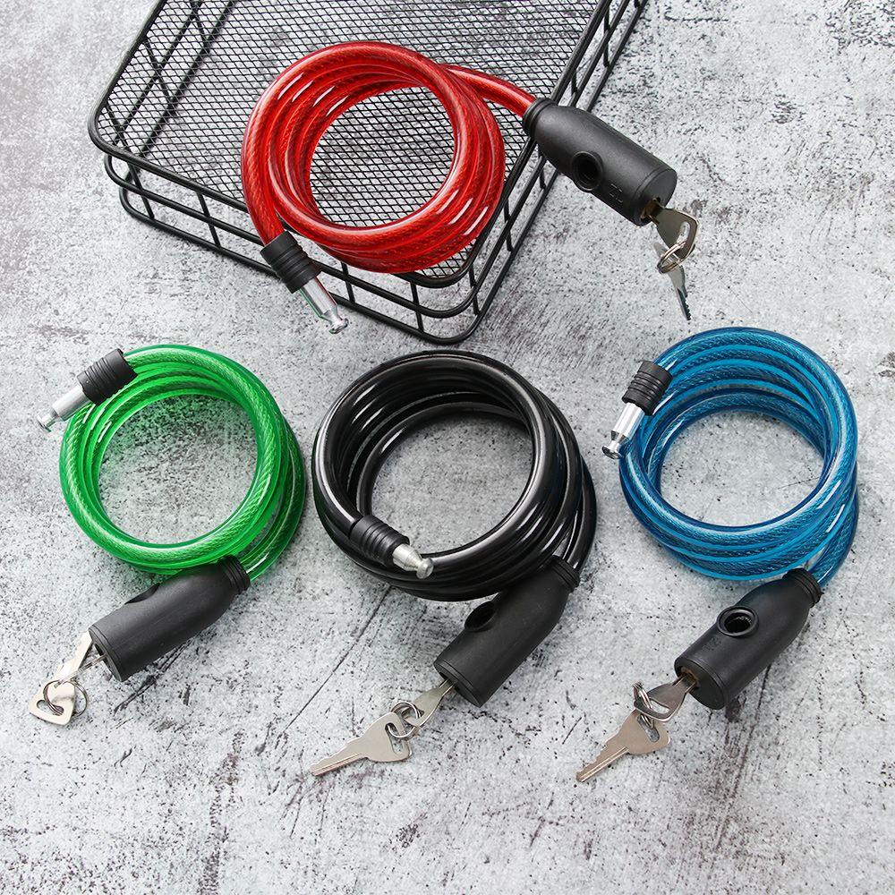 Dây Khóa Xe Đạp Chống Trộm Bằng Thép ESPO Kèm 2 Chìa Khóa