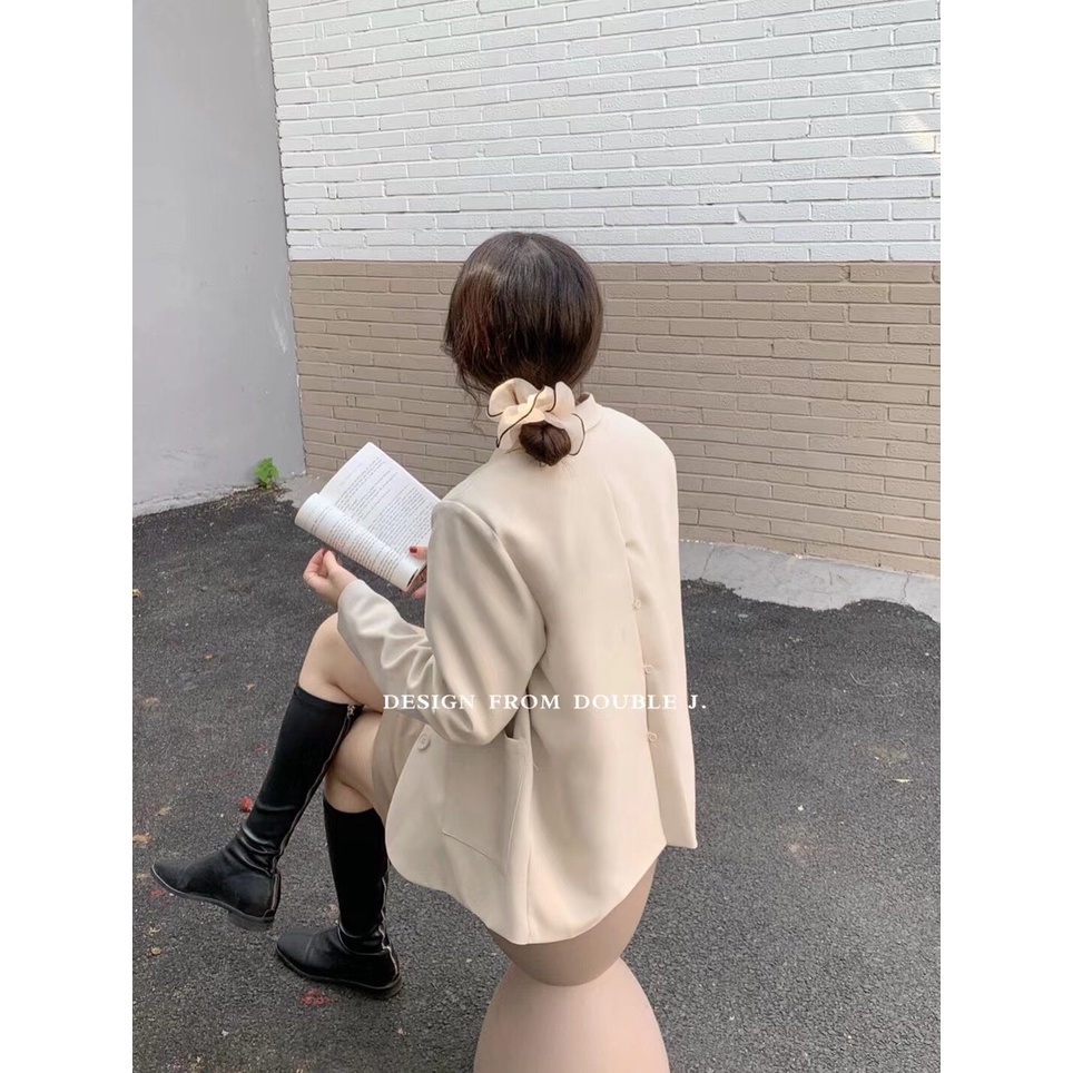 Áo Blazer double 2 túi cúc sau (6955) (Ảnh/Video tự chụp) | BigBuy360 - bigbuy360.vn