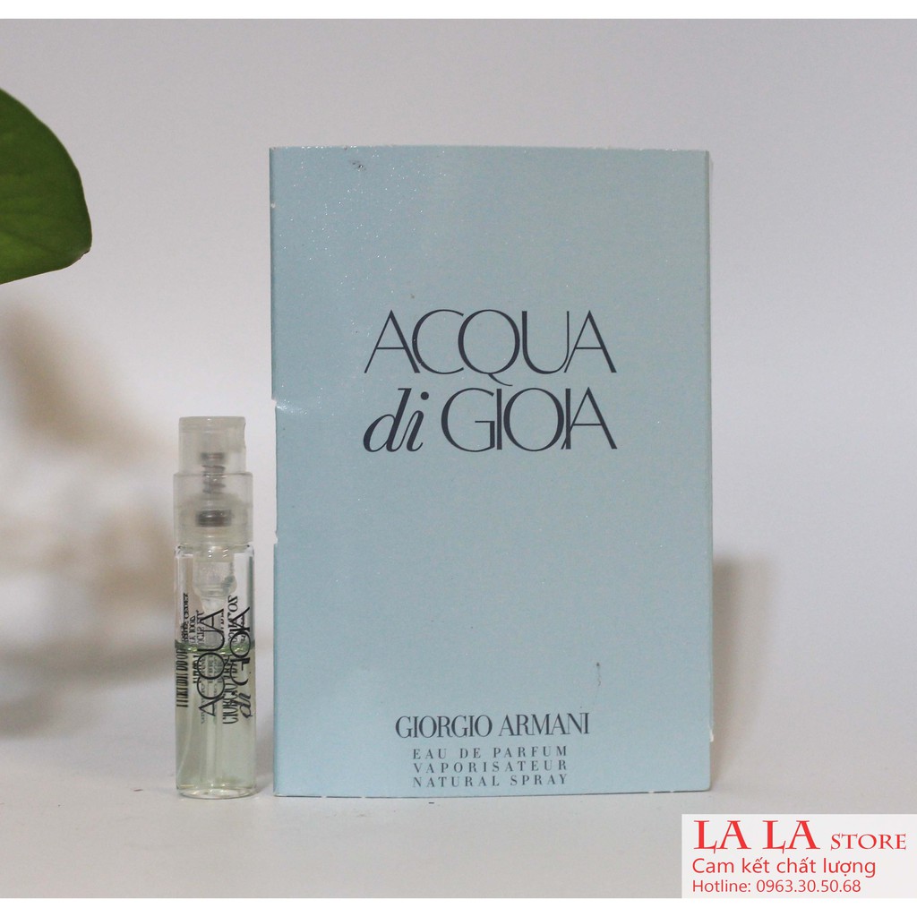 Nước Hoa Vial Giorgio Armani Acqua Di Gioia 1.5ml