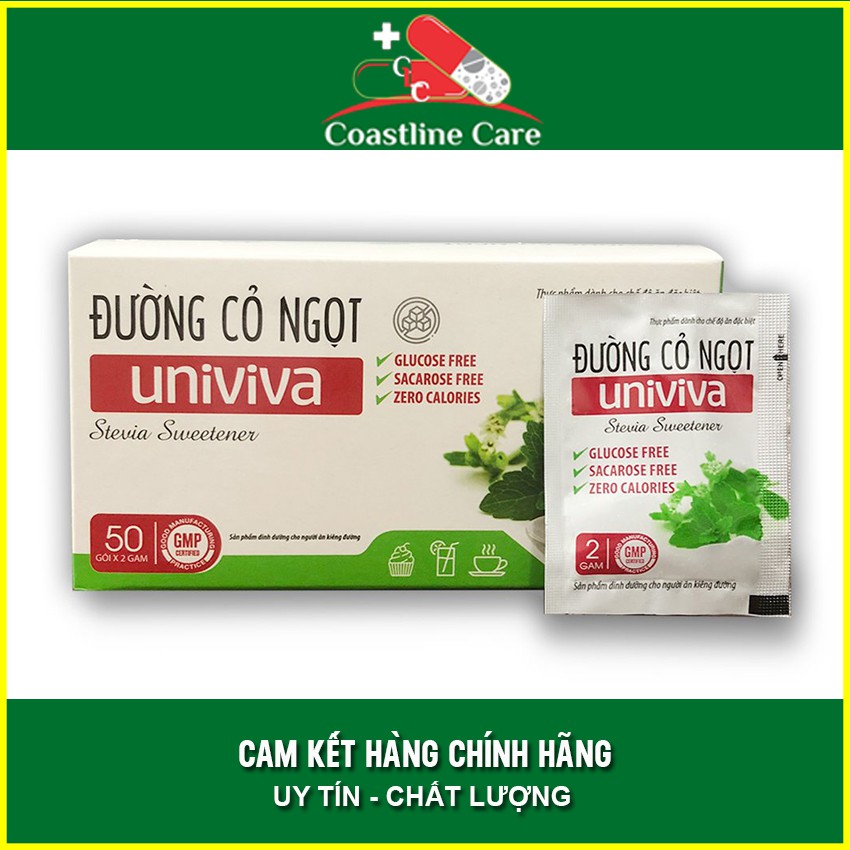 Đường cỏ ngọt UniViva - đường ăn kiêng, không cung cấp glucose, không làm tăng đường huyết, ít calo