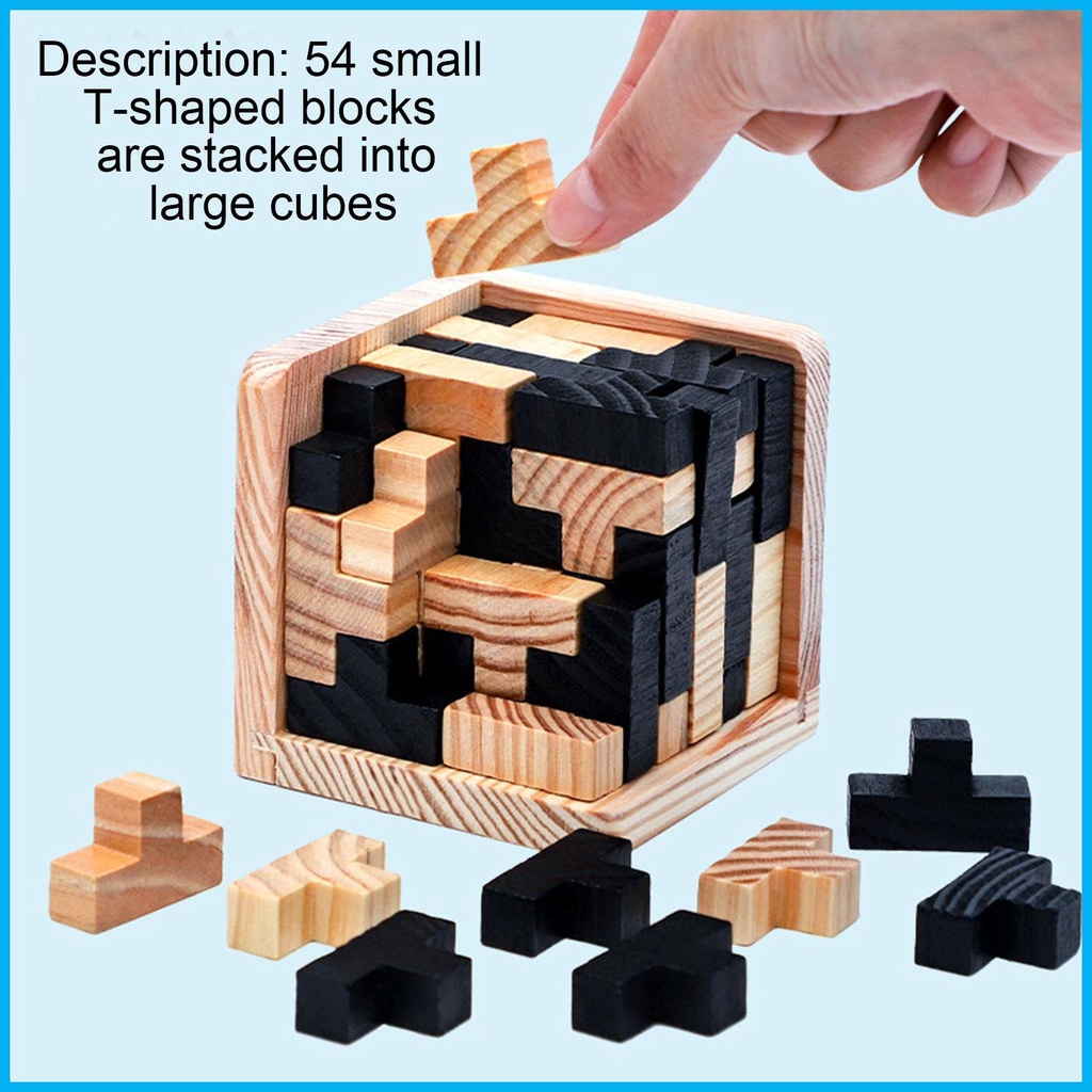 Đồ chơi trẻ em Lắp Ráp 3D Mini 54 T Kích Thích IQ