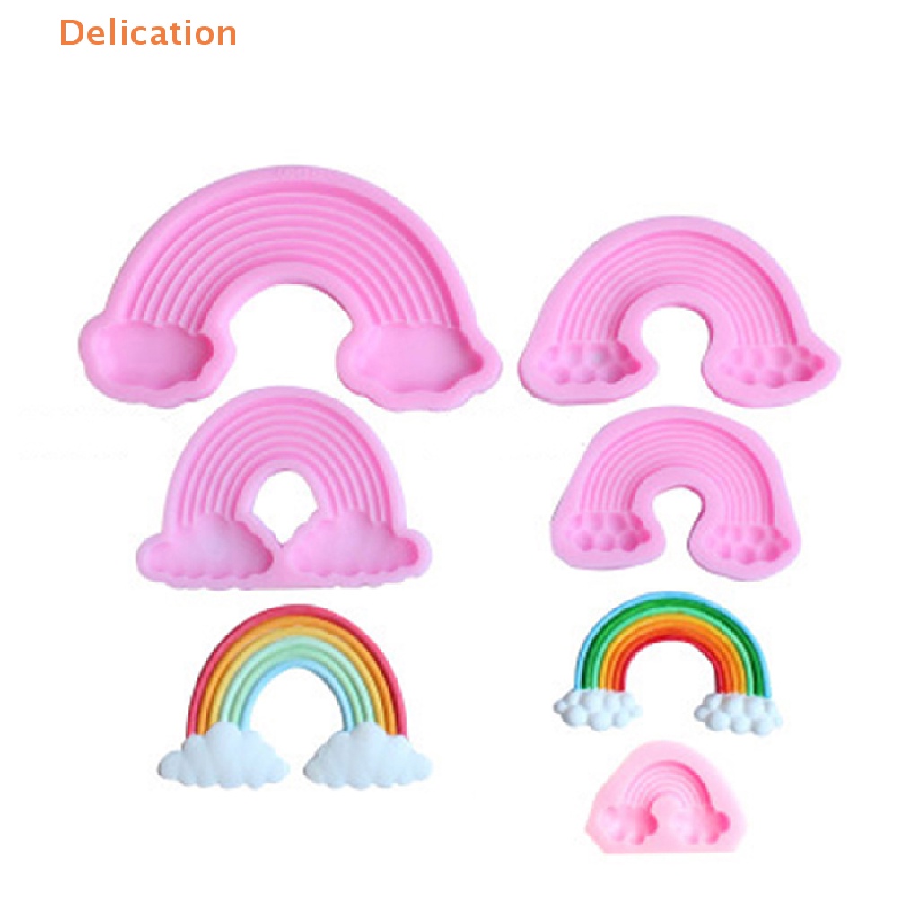 Khuôn silicone Tạo Hình Đám Mây Mưa Trang Trí Bánh DIY
