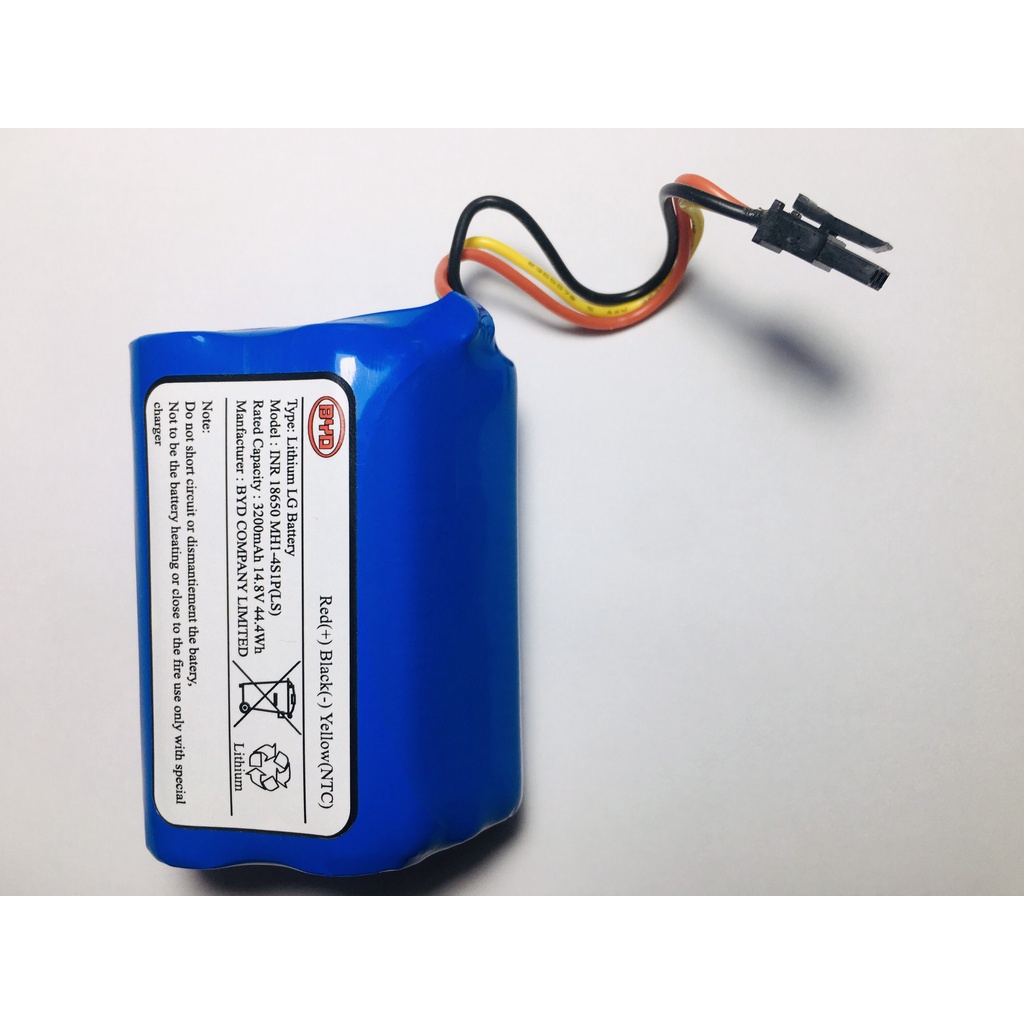 ( CHÍNH HÃNG )PIN ROBOT HÚT BỤI ROBOTEK W600 ( DUNG LƯỢNG 3200 mAH )