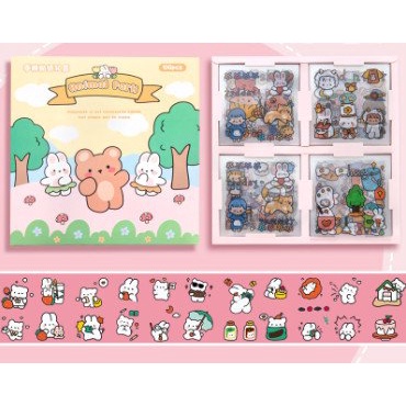 Sticker - hình dán bình nước, nón bảo hiểm, vật dụng gia đình