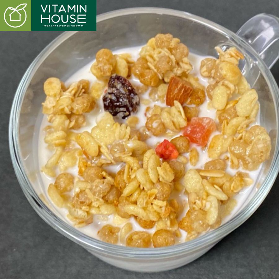 Ngũ cốc Trái cây Calbee Nhật 750g -date 27/11/23