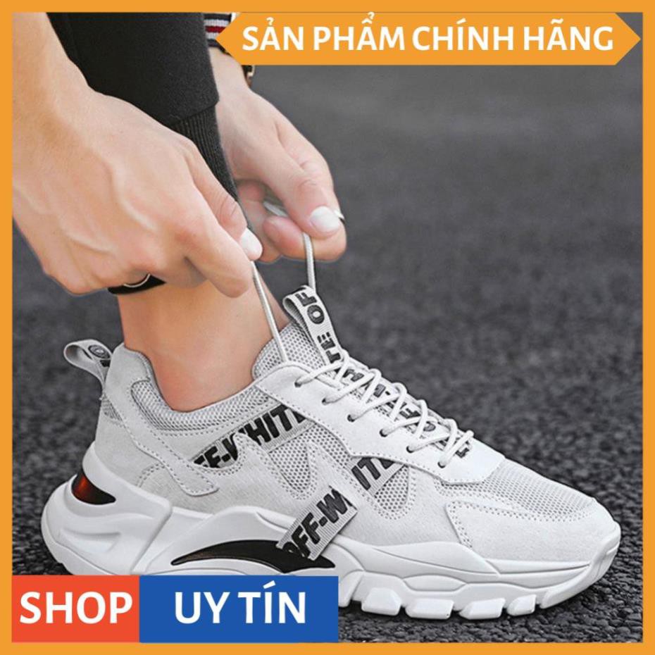 Giày Sneaker Nam TKT-MS19 Giày Thể Thao Nam Tăng Chiều Cao Cool Ngầu Trẻ Trung Chính Hãng TKT STORE Size (39-43)