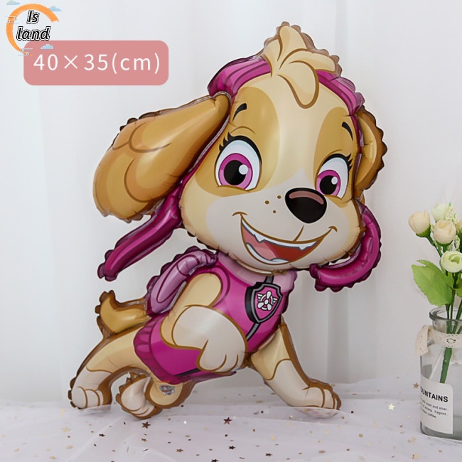 Bong bóng lá nhôm hình nhân vật hoạt hình Paw Patrol cỡ lớn trang trí tiệc sinh nhật