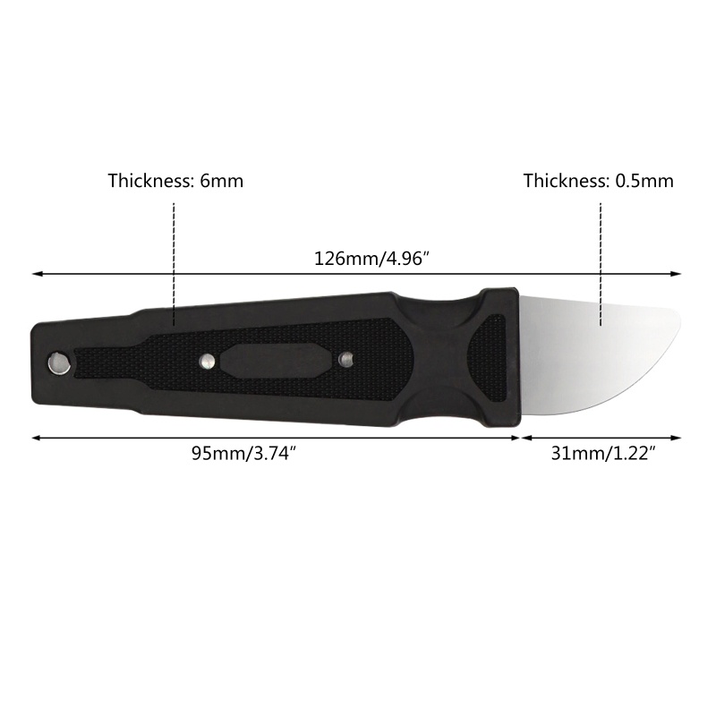 Dụng Cụ Mở Màn Hình LCD Bằng Thép Không Gỉ Trọng Lượng Nhẹ Cho Điện Thoại Thông Minh