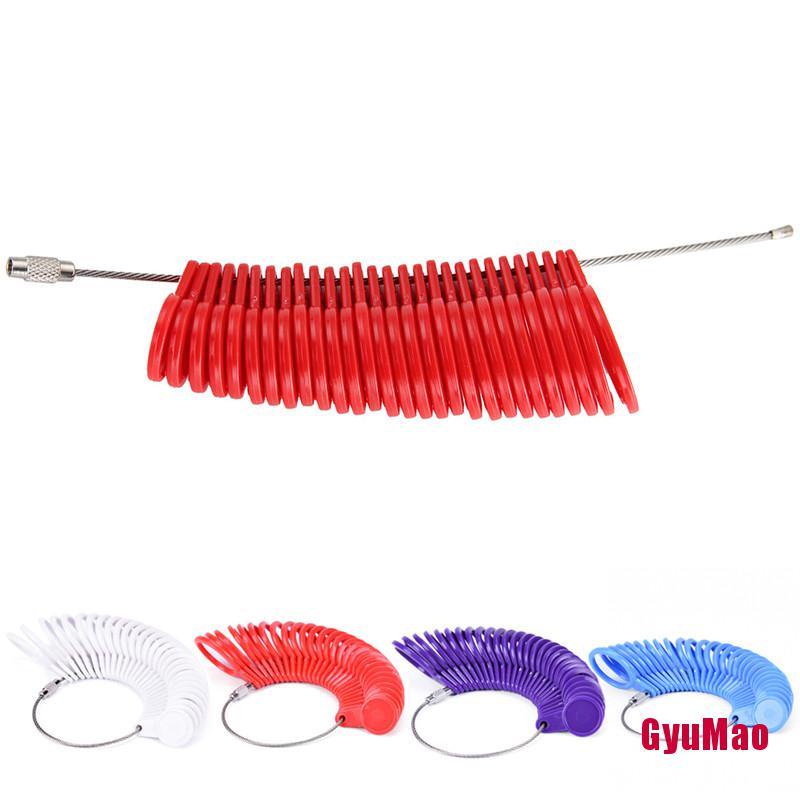 Bộ Dụng Cụ Đo Kích Thước Ngón Tay A-Z 0-13 Bằng Nhựa HDY