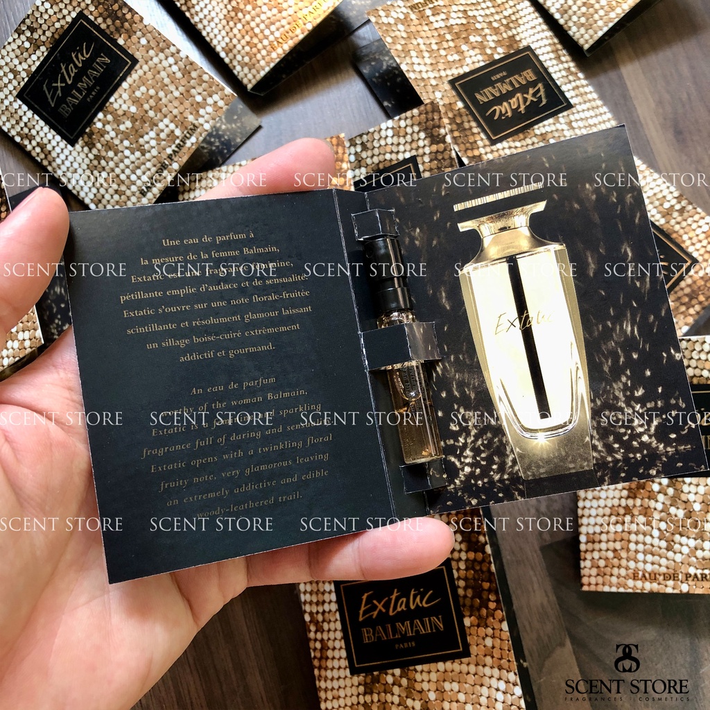 Scentstorevn - Vial chính hãng nước hoa Extatic Balmain for Women Edp [2ml]