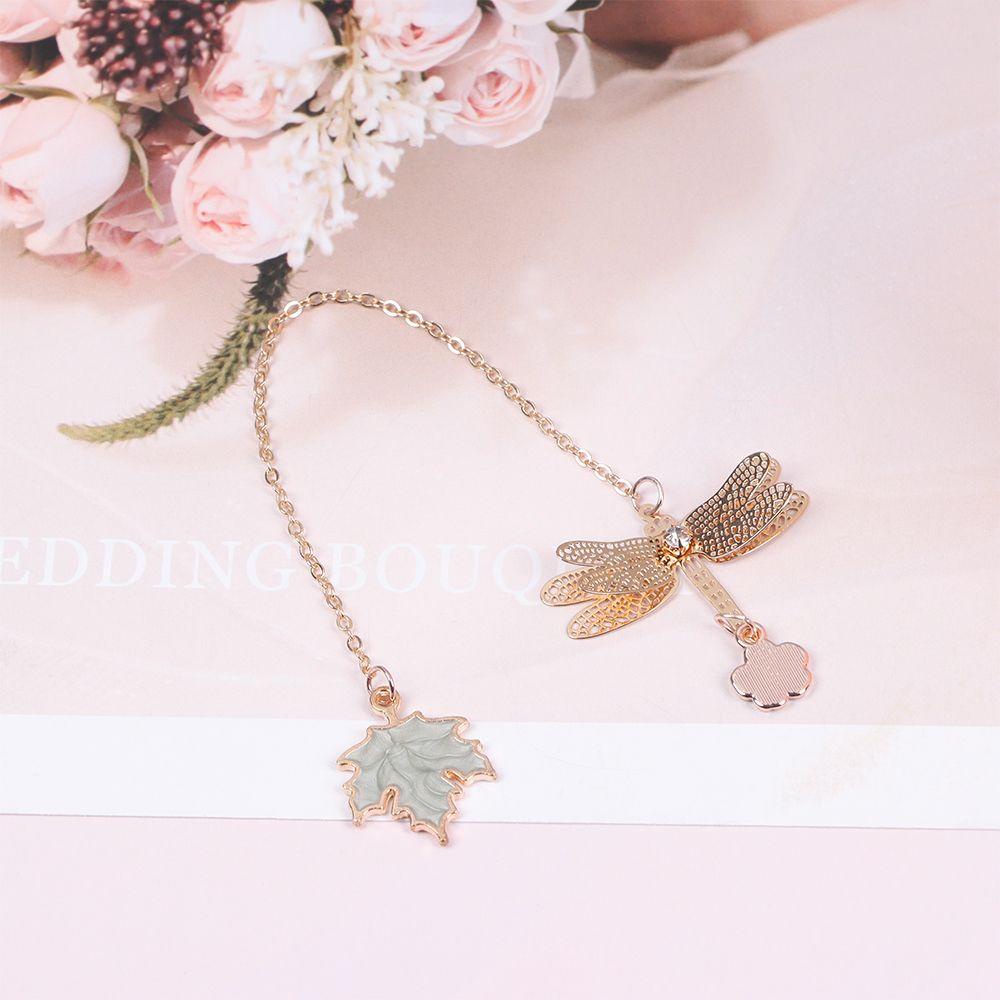 Giá Đỡ Bookmark Bằng Hợp Kim Hình Chuồn Chuồn Độc Đáo