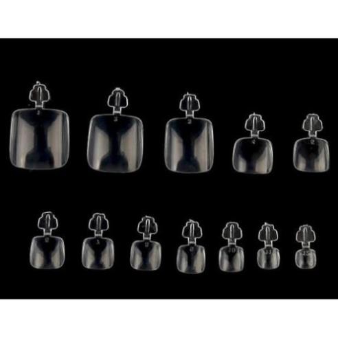 [SHOP XU HƯỚNG]  Móng úp chân loại có tai ( gói 600 móng đủ size ) [GIÁ SỐC]