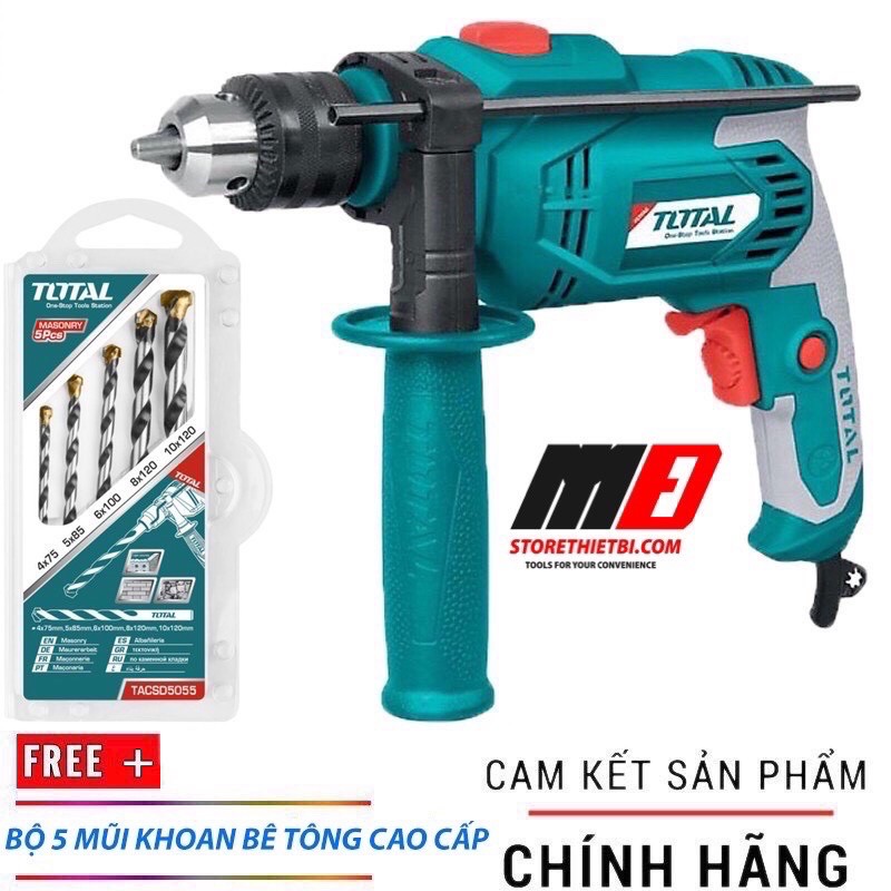 Máy khoan cầm tay 13mm Total TG106136