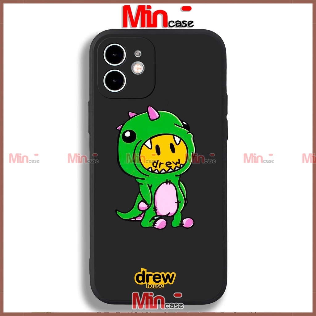 Ốp lưng iPhone Drew cạnh viền vuông silicon mềm dẻo bảo vệ camera cho iphone 6/6s/7/8/X/XS/XR/11/12/13 Pro Plus Max