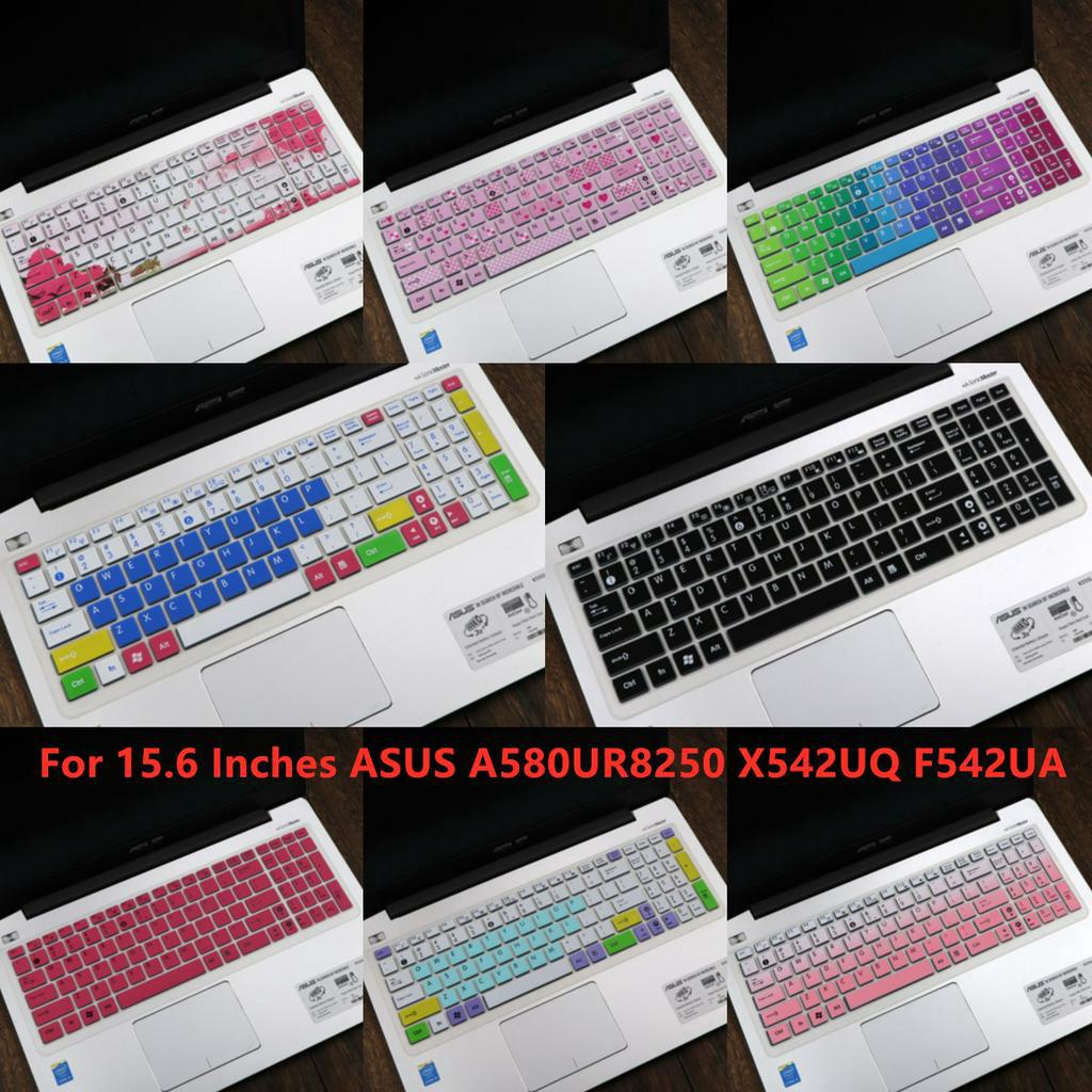Miếng Dán Bàn Phím Silicon Siêu Mỏng Cho Asus A580Ur8250 X542Uq F542Ua 15.6 Inch