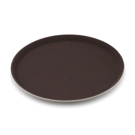 Khay phục vụ tròn chống trơn trược tại Đà nẵng, khay bưng đồ thức uống cho quán cafe, trà sữa. 28cm, 35cm,40cm
