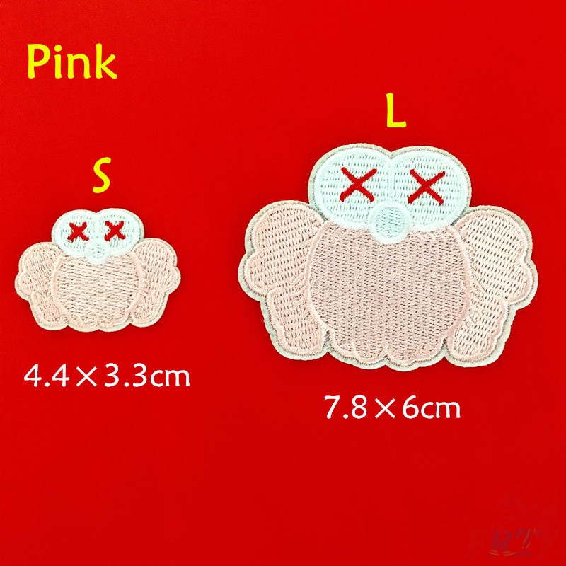Miếng thêu trang trí quần áo họa tiết Sesame Street /KAWS S-3