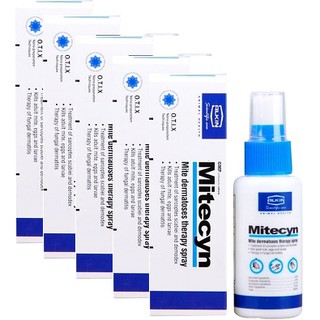 COMBO 5 CHAI - ALKIN MITECYN - THUỐC PHUN DIỆT VE - TRI GHẺ - VIÊM DA