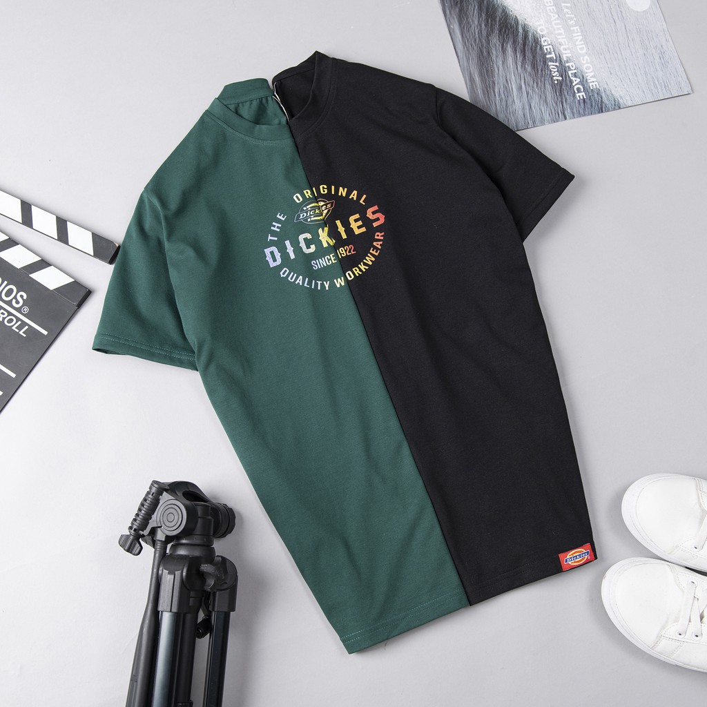 Áo thun tay lỡ DICKIES,áo thun cotton nam nữ unisex,Zing store