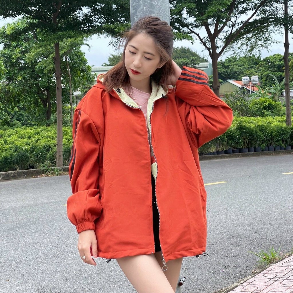 Áo Khoác Nam Nữ Sọc Tay Chất Liệu Da Lộn , Tay Phồng Dễ Thương BL037