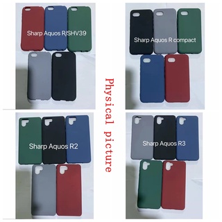 Ốp Lưng Màu Nhám Cho Điện Thoại SHARP Aquos R Compact R2 R3