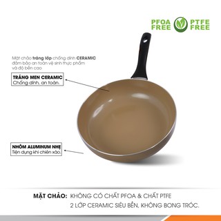 Chảo chống dính Comet CH25-30