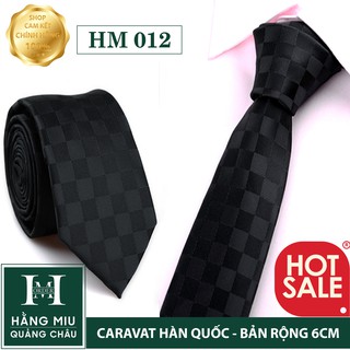 [Hàng Quảng Châu] Cà vạt caravat Jacquard Hàn Quốc Nhập Khẩu