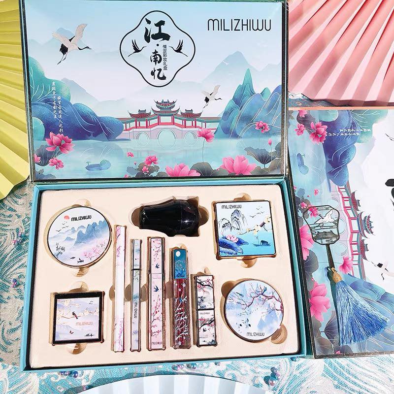 [SẴN] SET TRANG ĐIỂM, MAKEUP CÔ PHONG 10 MÓN, MILIZHIWU, NỘI ĐỊA TRUNG | BigBuy360 - bigbuy360.vn