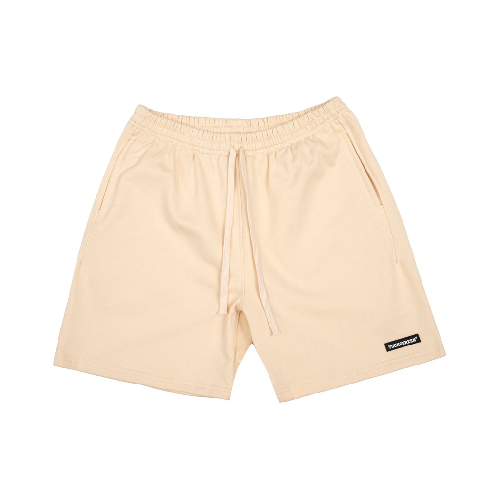 Quần Short Trơn Young Green Blank Shorts
