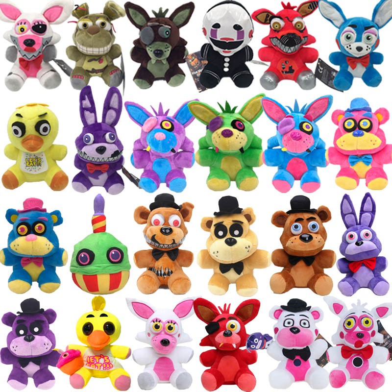 Đồ chơi nhồi bông hình các nhân vật trong Five Nights At Freddy 's 25cm