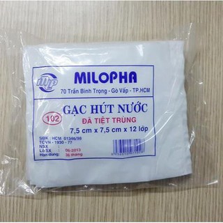 Gạc hút nước MILOPHA dùng trong spa