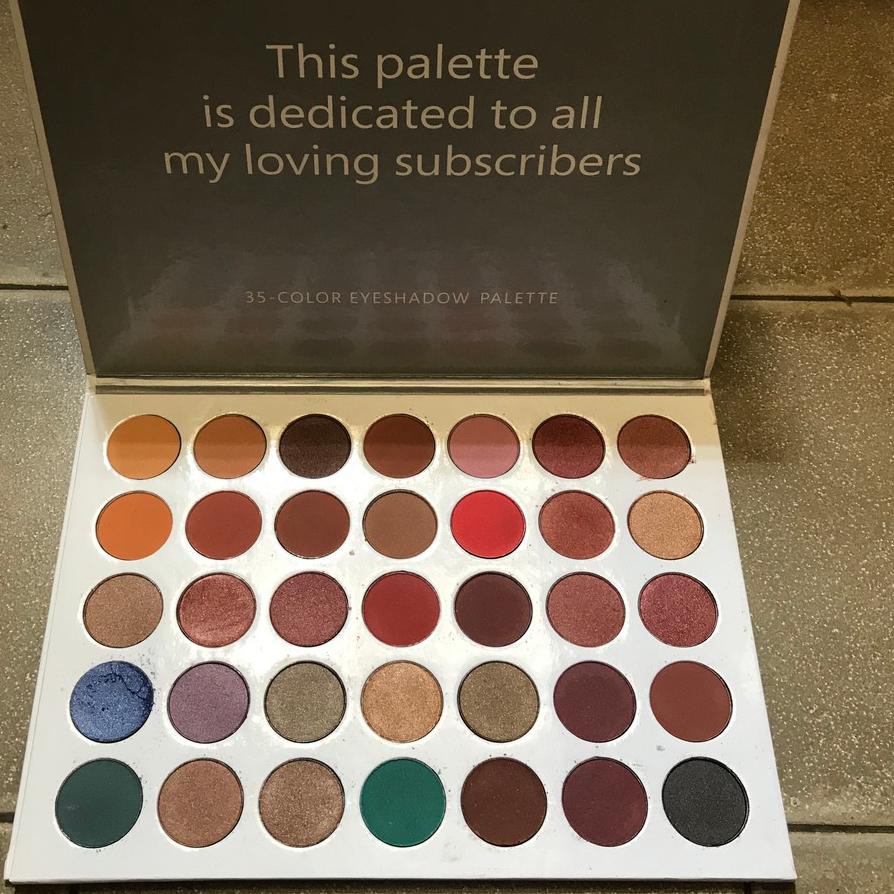 (Hàng Mới Về) Bảng Phấn Mắt Morphe X Jaclyn Hill 35 Màu