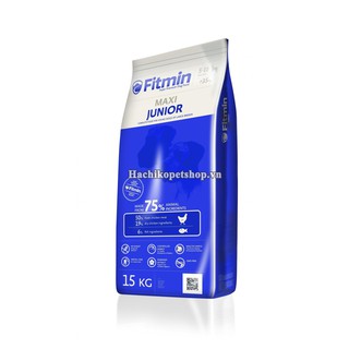Thức ăn 3kg fitmin dog maxi puppy giống chó lớn