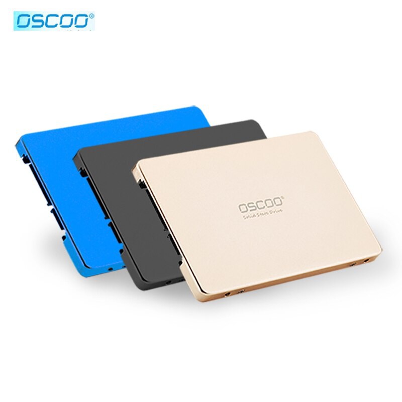 Ổ cứng SSD OSCOO 128GB SATA III 2.5 inch - tốc độ đọc 550MB/s (Gold)