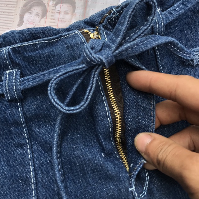 [ Mã FAMAYWA giảm 10K đơn 50K] Quần Short Bò Buộc Dây siêu đẹp | BigBuy360 - bigbuy360.vn