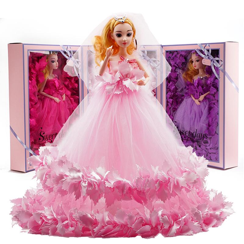 Đồ chơi búp bê barbie bằng silicon thích hợp làm quà tặng dành cho bé