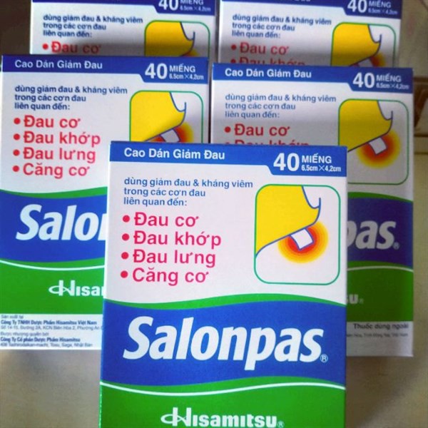 Salonpas Hộp 20 miếng