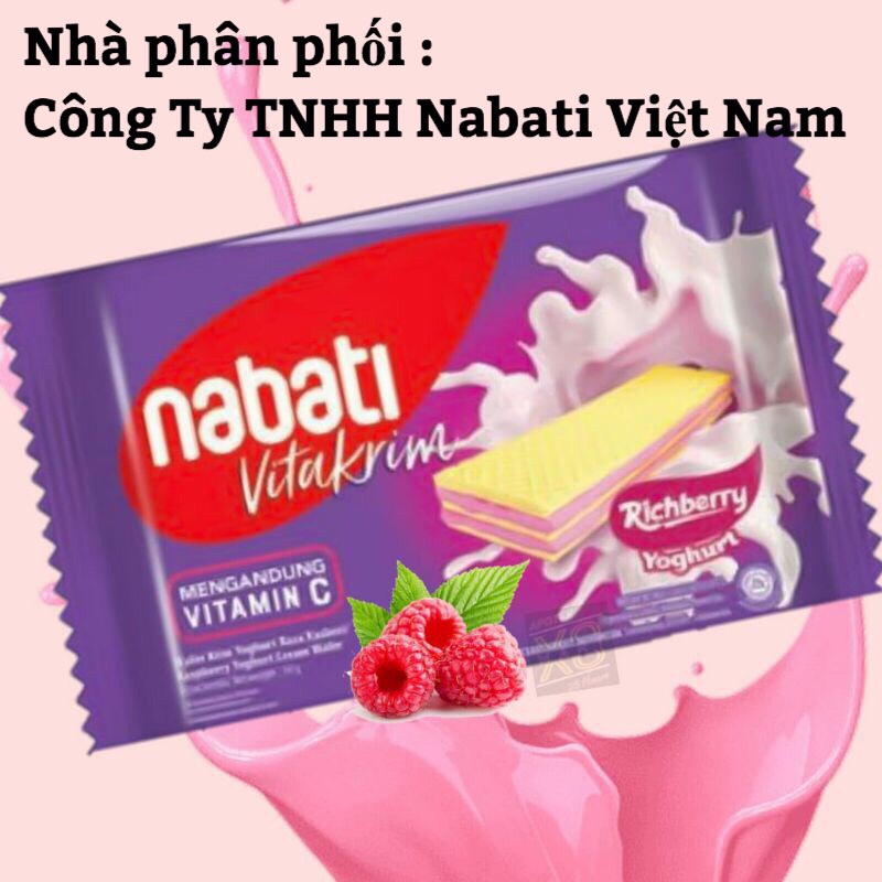 [ Đủ 13 Vị ] Bánh Nabati Sữa Chua Phúc Bồn Tử / Nabati Phô Mai / Nabati Socola